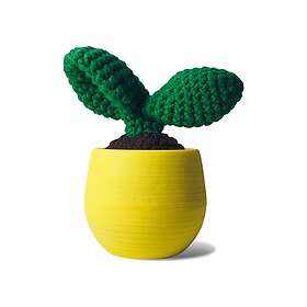 Mustard Crochet Cacti Grön 15cm x 10cm