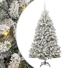 vidaXL Arbre Artificiel Vert et Blanc 180cm