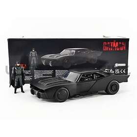 Jada 1:24 Batmobile The Batman with Batman Figure Black Dc Comics 2022 Car 32731