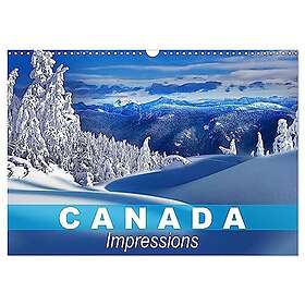 Calvendo Canada Impressions Väggkalender 2026 A3