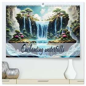 Calvendo Enchanting waterfalls Wall Calendar 2026 A2