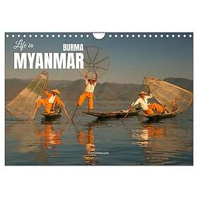 Calvendo Life in Myanmar, Burma Väggkalender 2026 A4