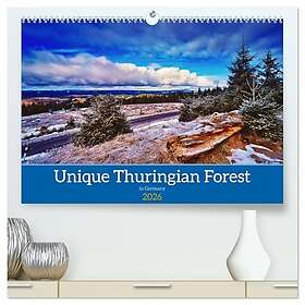 Calvendo Unique Thuringian Forest Calendrier Mural 2026 A2