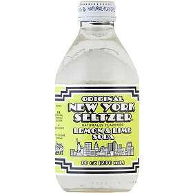 NEW York Seltzer Citron- och Limesoda 0.296l