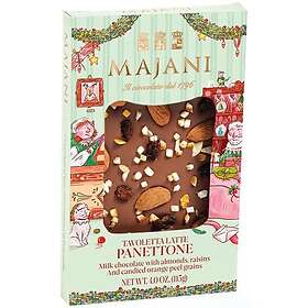 Majani Julig Chokladkaka med Panettone, Mandel & Apelsin 115g