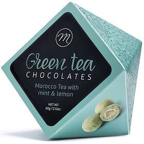 Marlona Vit Choklad med Grönt Te, Mynta, Citron 60g