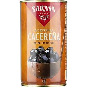 Sarasa Cacereña Oliver Svarta utan Kärna 320g