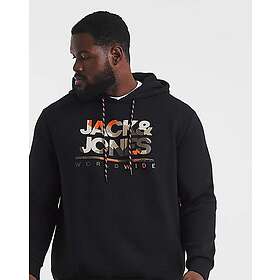 Jack & Jones Luke Stor logotyp huvtröja (Herr)