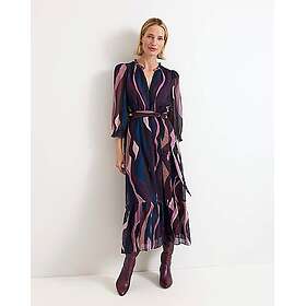 Phase Eight Cara Puff Sleeve Swing Dress