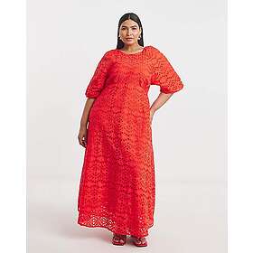 Joanna Hope Puff Sleeve Broderie Dress