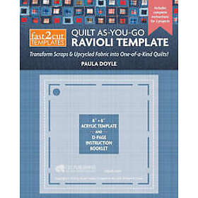 fast2cut Quilt As-You-Go Ravioli Template