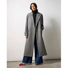 Ro&Zo Herringbone Double Breasted Coat (Women's)