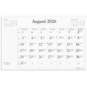 Burde Månadsblock 2026 240x152mm