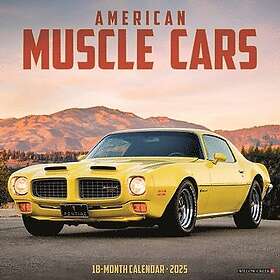 Willow Creek Press American Muscle Cars Väggkalender 2026