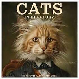 Wlcp Cats in Hiss-Tory Väggkalender 2026