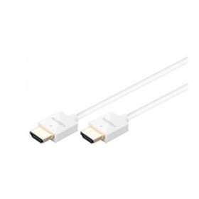 MicroConnect Super Slim Gold HDMI - HDMI Haute vitesse w/ Ethernet 0,5m