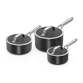 Ninja Ceramic Pro Saucepan Set 3 pcs