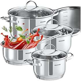 TecTake Bologna Grydesæt 7 stk