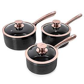 Tower Linear Saucepan Set 3 pcs