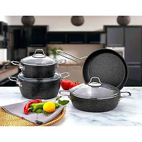 Rozi Zumrut Collection Cookware Set 7 pcs