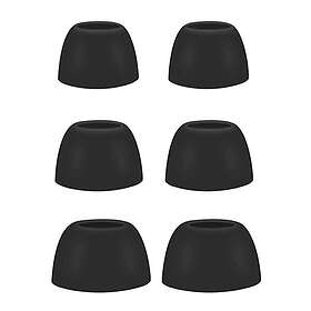 CaseOnline FreeBuds Pro 2 Öronkuddar Svart 6-pack
