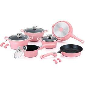 Royalty Line RL-ES1014M PINK Batterie de cuisine 14 pcs