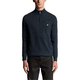 Lyle & Scott Lambswool Blend Quarter Zip Jumper (Herr)