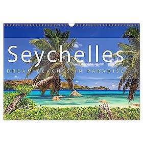 Calvendo Seychelles Dream stränder i paradiset Väggkalender 2026 A3