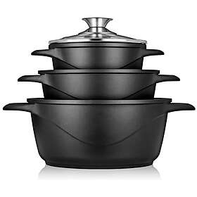 briebe MGK-18 Kastrullset 3 st