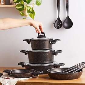 Karaca BlackGold Biogranit Cookware Set 13 pcs