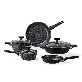 Moneta Magnolia Stone Black Batterie de cuisine 8 pcs