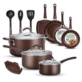 Nutrichef NCCW14SBR Batterie de cuisine