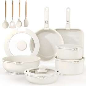 YASHE BZD-DC02GW Batterie de cuisine 21 pcs