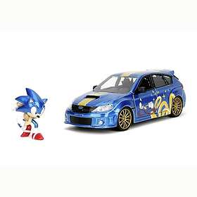 Jada Toys Sonic The Hedgehog Subaru Impreza WRX STI 2012 Bil