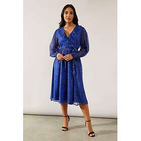 Wallis Ruffle Wrap Midi Dress
