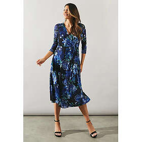 Wallis Occasion Mesh Twisted Pleat Midi Dress