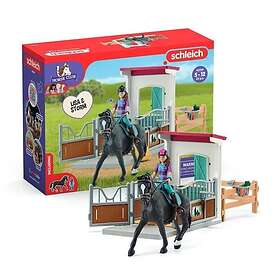 Schleich Hästbox med Lisa & Storm 42709