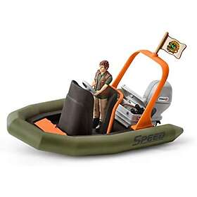 Schleich Wildlife Jungel Ekspedisjonsbåt 42352