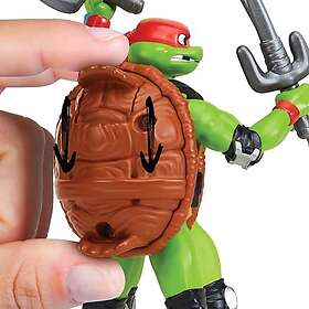 Teenage Mutant Ninja Turtles Grunnleggende Figurer Shell Spin Raph 12cm