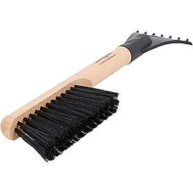 Nigrin isskrapa smart grön, med borste, isbrytare och trähandtag från hållbar odling 20997