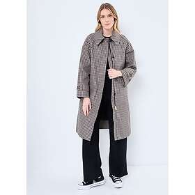 Barbour Nadine Checked Showerproof Manteau pour Voiture (Femme)