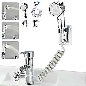 Stoats Ensemble de douche pour évier Handdusch (Silver)