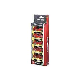 Burago Blister packing Ferrari 1:64 5-pack