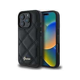 Guess Quilted Metal Logo Case for iPhone 16 Pro Max
