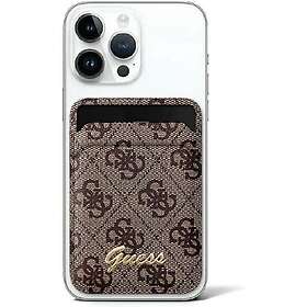 Guess Wallet Case with MagSafe for 4G Classic Logo