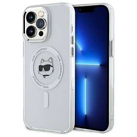 Karl Lagerfeld IML Choupette Head MagSafe Etui i Metal til iPhone 14 Pro Max