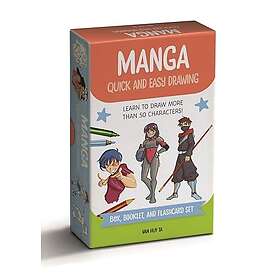 Manga Quick and Easy Drawing Deck