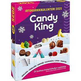 Candyking 1018150 Irtokarkit Joulukalenteri 600g