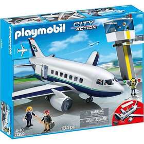 Playmobil City Action 71392 Avion et tour de contrôle