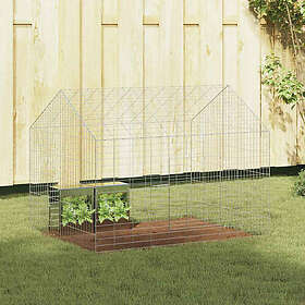 vidaXL Rabbit Cage 400x78x78cm 42019232
